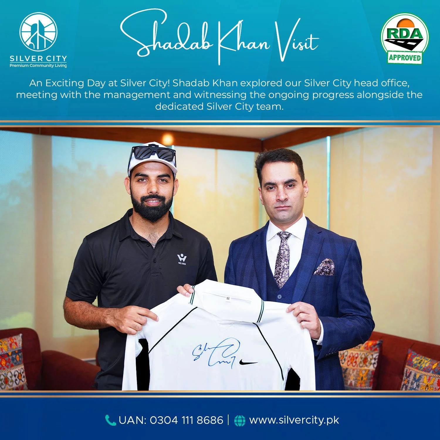 Shadab Khan Visit - Photo 4